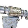 Stainless Steel Exhaust Flex Pipe ZEONHAK 2.5in-5