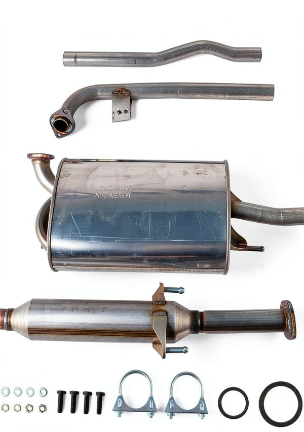 Toyota Camry Exhaust Muffler System Resonator Pipe Generic-3