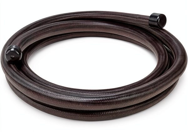 Nylon Flex Hose 10ft Black Vibrant Performance-0