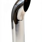 Fortpro Chrome Exhaust Extension Pipe 18x4-0
