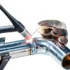 Exhaust Flex Pipe PTEROSAUR Stainless Steel Fit-6