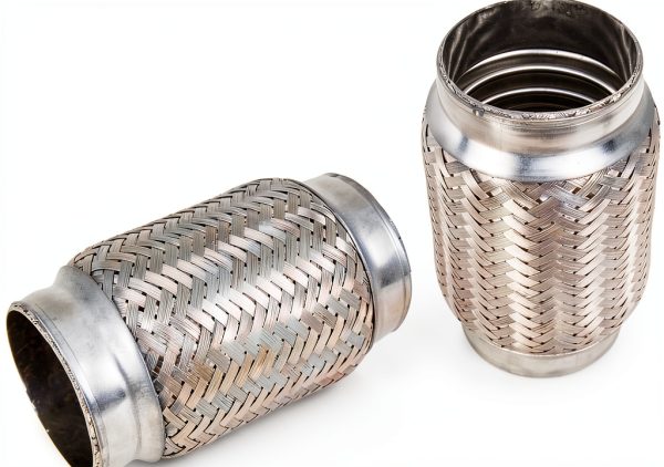 Exhaust Flex Pipe PTEROSAUR Stainless Steel Fit-0