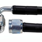 Allstar Performance Coated Braided Line 24in Steel-0