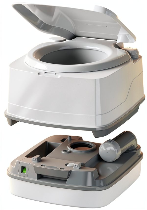 Porta Potti White Portable Toilet RV-8