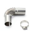 Apojgitn 2.5" Stainless Exhaust Pipe Kit for Vevor Heaters-6