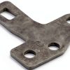 B&M Shifter Cable Bracket Alloy Steel Silver-1