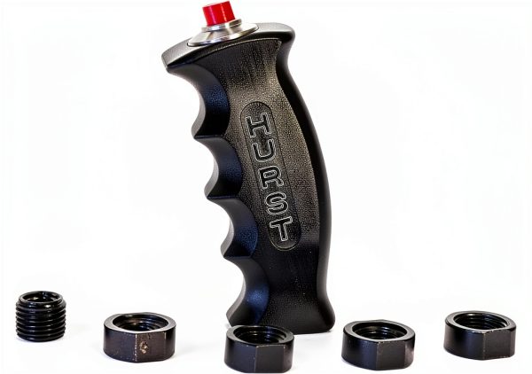 Hurst Universal Shifter Handle Black Anodized 1536210 Easy Install-0