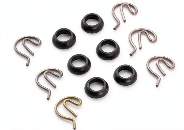 Mr. Gasket 11 Shifter Bushing & Clip Kit Plastic Round-0