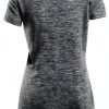 Under Armour Girls' T-Shirt X-Large Black/Cerise UA Tech Quick-Dry-1