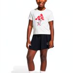 adidas Girls Minnie Mouse Tee and Skort Set Pink Fusion Multicolor-0