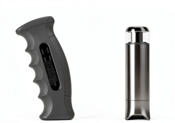 Hurst Universal Pistol Grip Shift Handle with Switch Aluminum 1536200-3