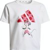 adidas Girls Minnie Mouse Tee and Skort Set Pink Fusion Multicolor-5