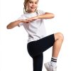 Girls Athletic T Shirt C4C071 Yoga Fabric Raglan Short Sleeve-3