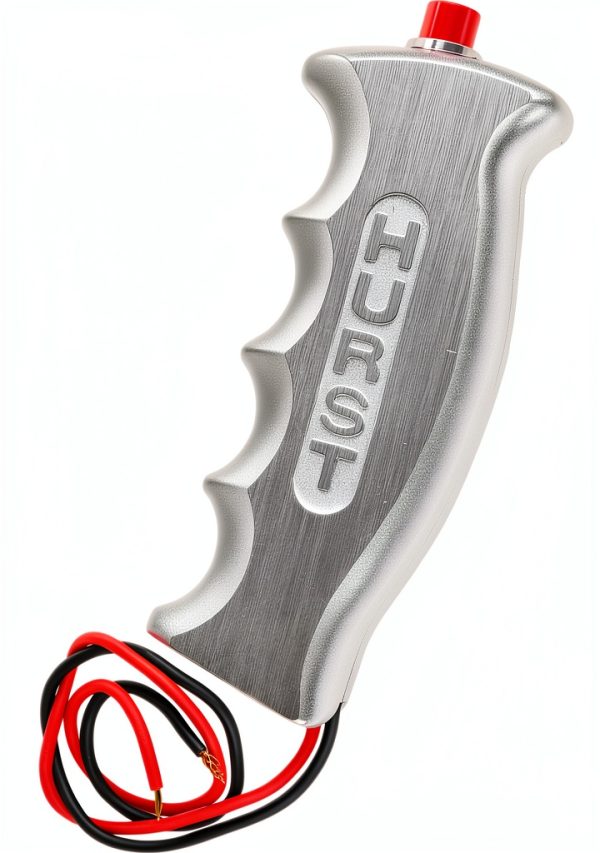 Hurst Universal Pistol Grip Shift Handle with Switch Aluminum 1536200-0