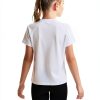 Girls Athletic T Shirt C4C071 Yoga Fabric Raglan Short Sleeve-4