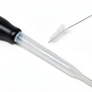 Turkey Baster Set HZXSDEG 11.5 inch with Scale and Brush-0