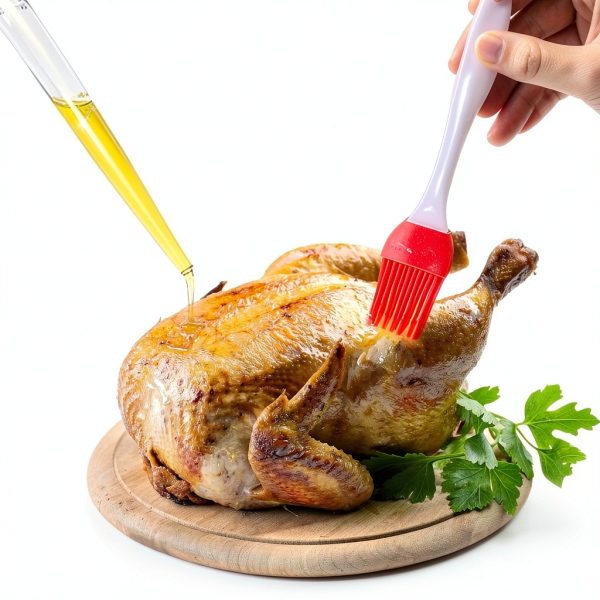 NTVKID Turkey Baster Silicone Detachable Bulb with Measuring Marks-1