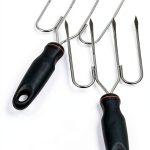Norpro Turkey & Poultry Lifters Set of 2 Steel Santoprene Handles-0