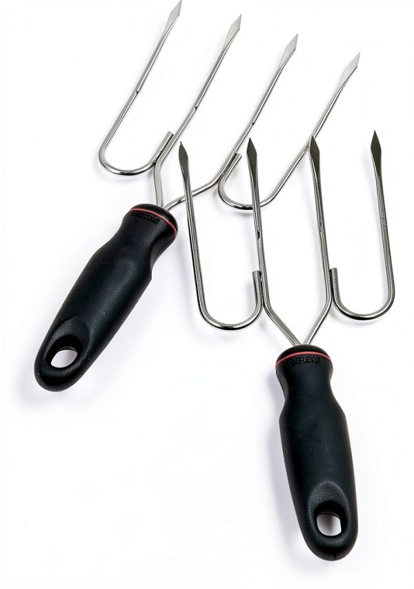 Norpro Turkey & Poultry Lifters Set of 2 Steel Santoprene Handles-0