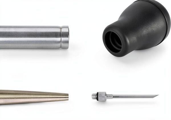 304 Stainless Steel Turkey Baster by Home Servz – Black Rubber Bulb-5