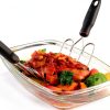 Norpro Turkey & Poultry Lifters Set of 2 Steel Santoprene Handles-5