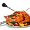 Stainless Steel Turkey Baster MeiAoJia Rubber Bulb with Brush-7