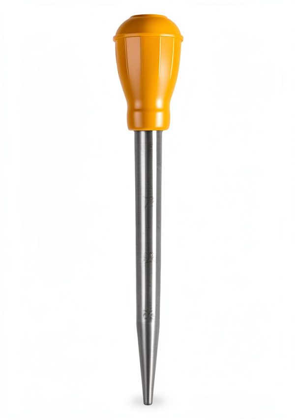 MYSXN Turkey Baster Plastic 30ML 1OZ Orange Kitchen Utensil-1