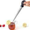 Turkey Baster with Silicone Suction Bulb, Stainless Steel Grade, Black-3
