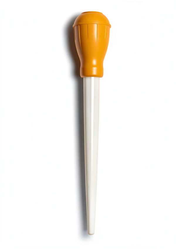 MYSXN Turkey Baster Plastic 30ML 1OZ Orange Kitchen Utensil-2