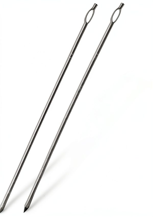 SpitJack Butchers Meat Trussing Needle 7in Stainless Steel 2-Pack-0