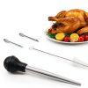 Rainspire Turkey Baster Steel with 2 Detachable Needles – Black-1