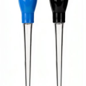 Long Turkey Basters by Turkey Bro - 28cm Silicone Bulb, Blue/Black-0