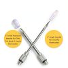 Turkey Baster MEWMET Stainless Steel with Injector & Cleaning Brushes-4