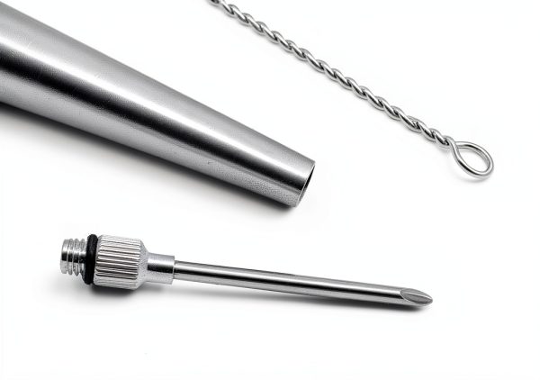 Norpro Deluxe Stainless Steel Baster with Injector & Brush 11" x 2"-1