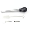 Turkey Baster Syringe Stainless Steel 1pc Kitchen Tool for Cooking-1