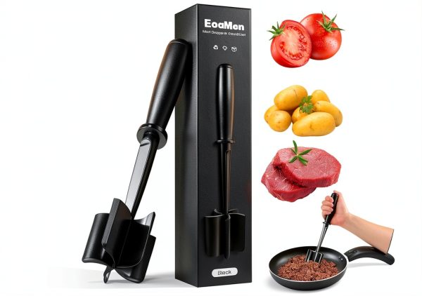 Meat Chopper by EoaMen Heat Resistant Five Blade Kitchen Tool-0