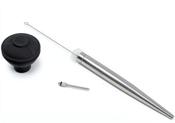 Norpro Deluxe Stainless Steel Baster with Injector & Brush 11" x 2"-2